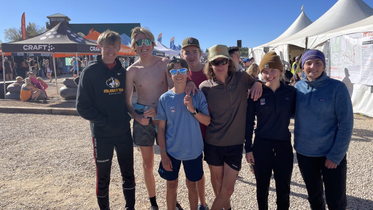 PCSS Nordic athletes/coaches in Zion for the Ragnar relay running race.
