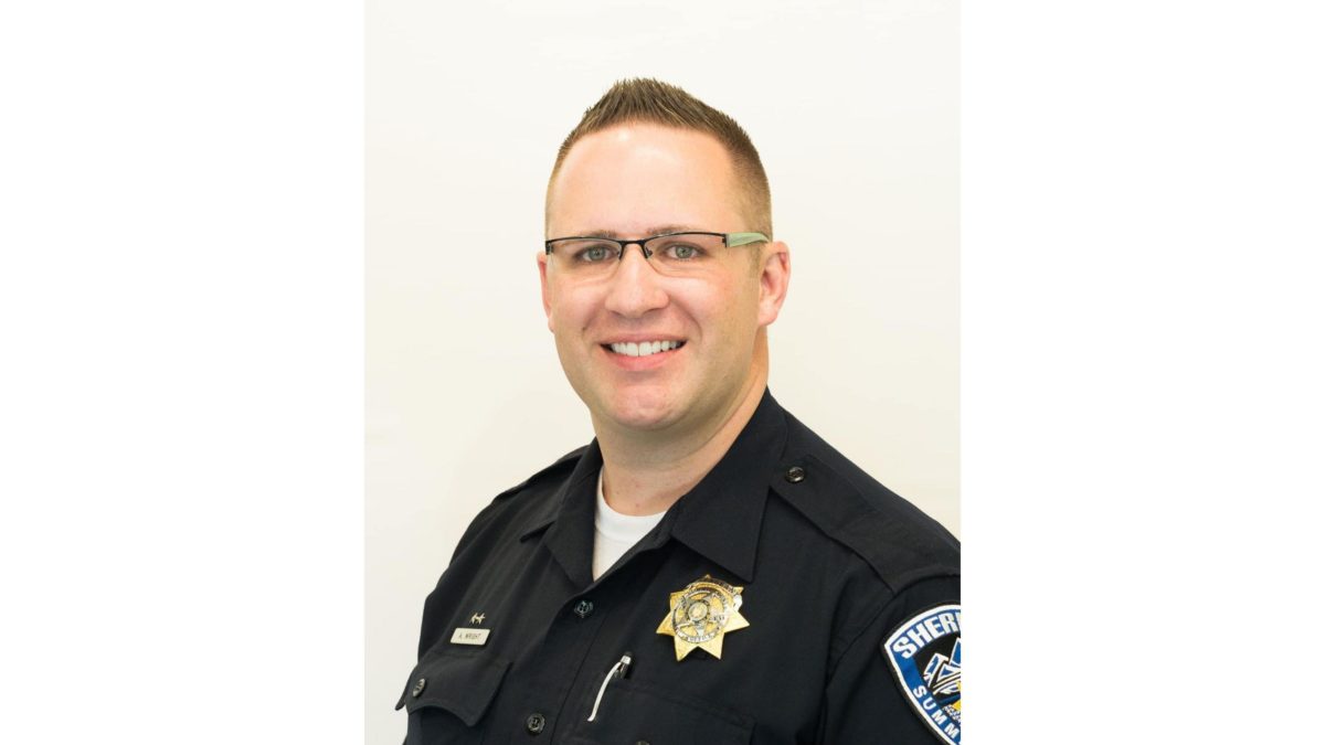 The Summit County Sheriff announced on Wednesday that Andrew Wright is being promoted to Captain.