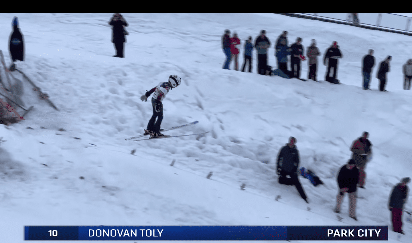 Donovan Toly of the Park City Ski and Snowboard Nordic Club