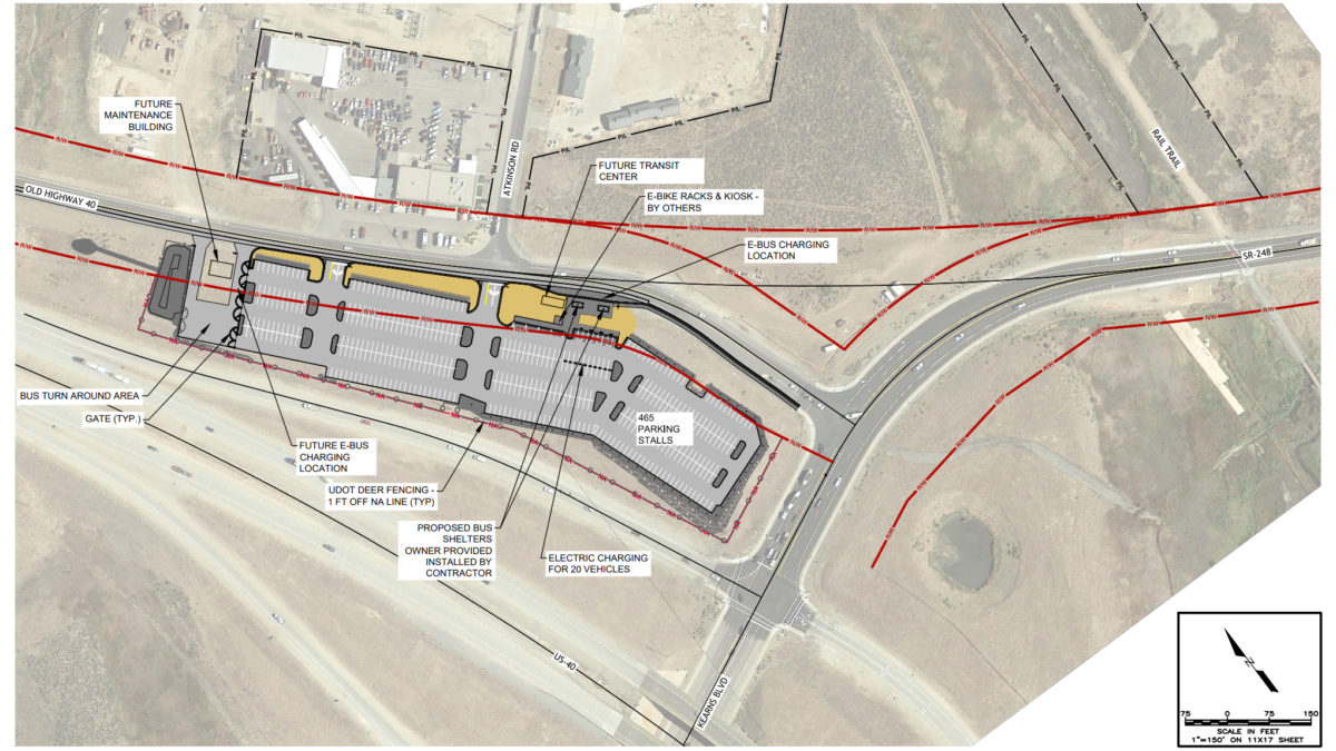 If approved, the project would have created 465 parking stalls along Old Highway 40 near SR-248.