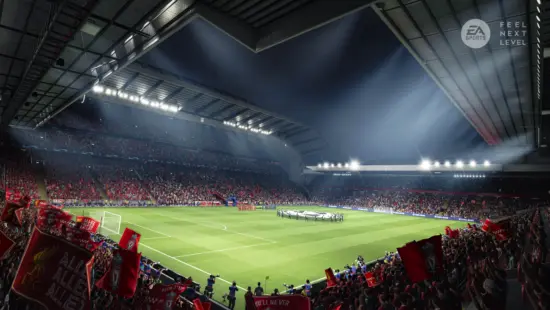 A screenshot of FIFA 21.