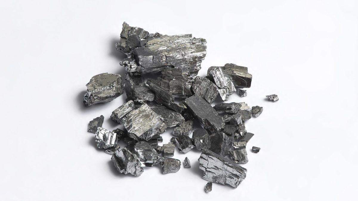 Pieces of tellurium.