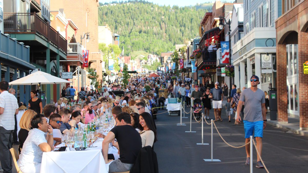 Savor the Summit is Park City's favorite outdoor dining event.