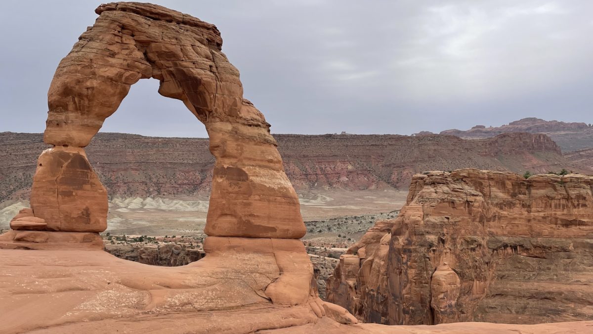 Delicate Arch at Arches National Park.