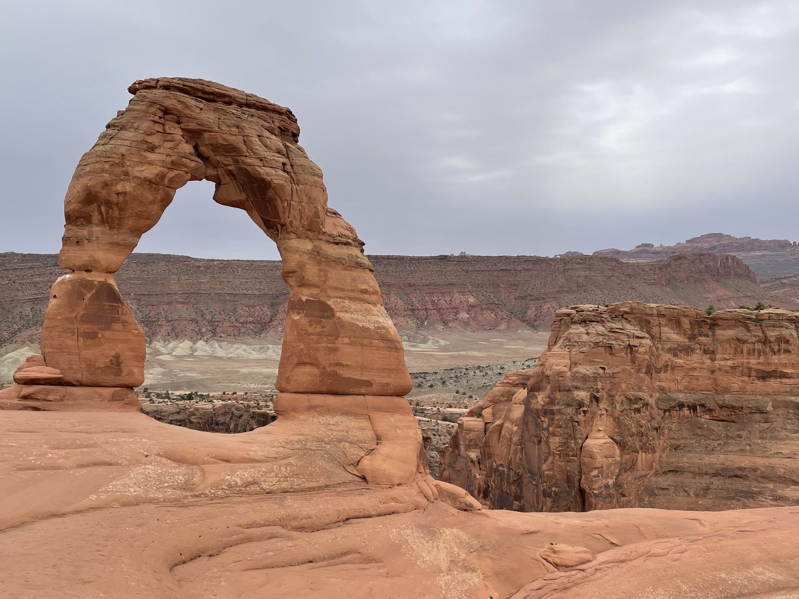 Delicate Arch at Arches National Park.