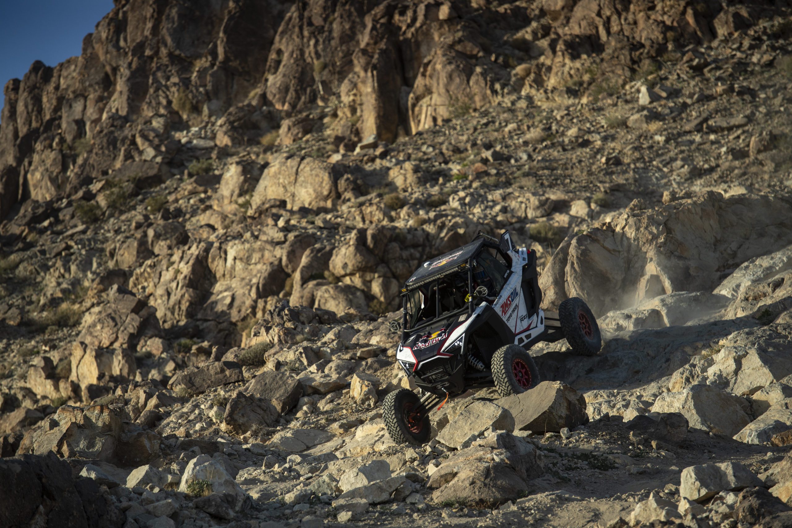 The 2020 King of the Hammers UTV race in California.