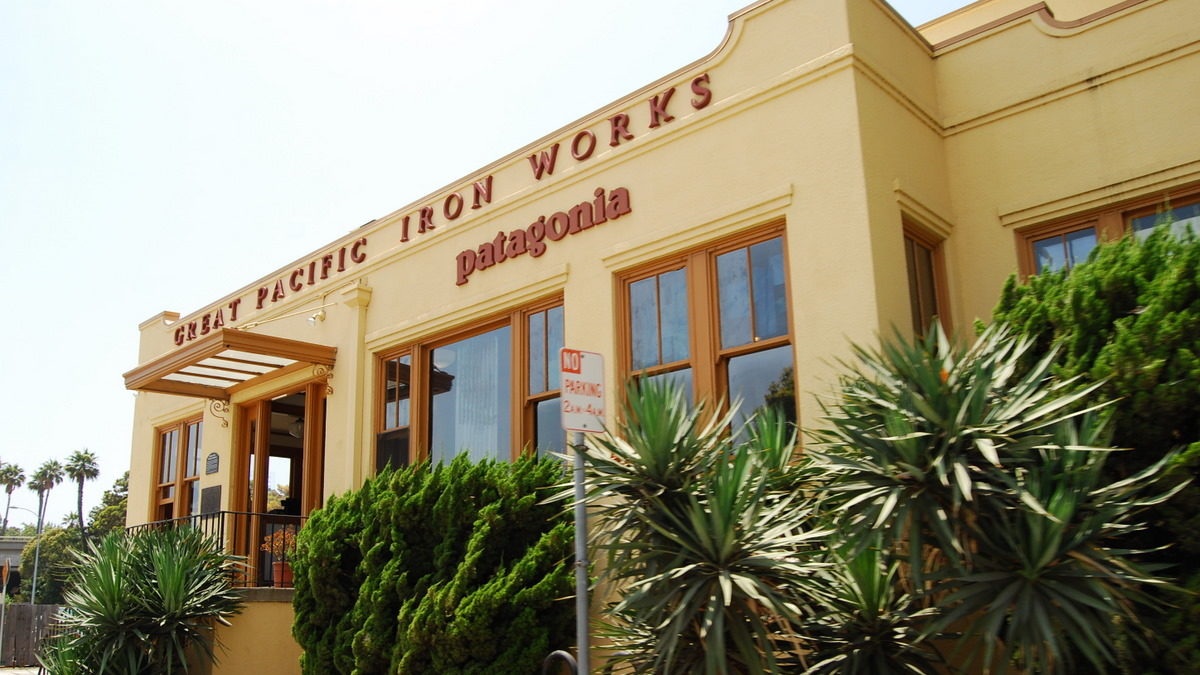 Patagonia HQ in Ventura, California. The company updated its health coverage last fall to add travel costs for employees after Texas's law banning most abortions went into effect.