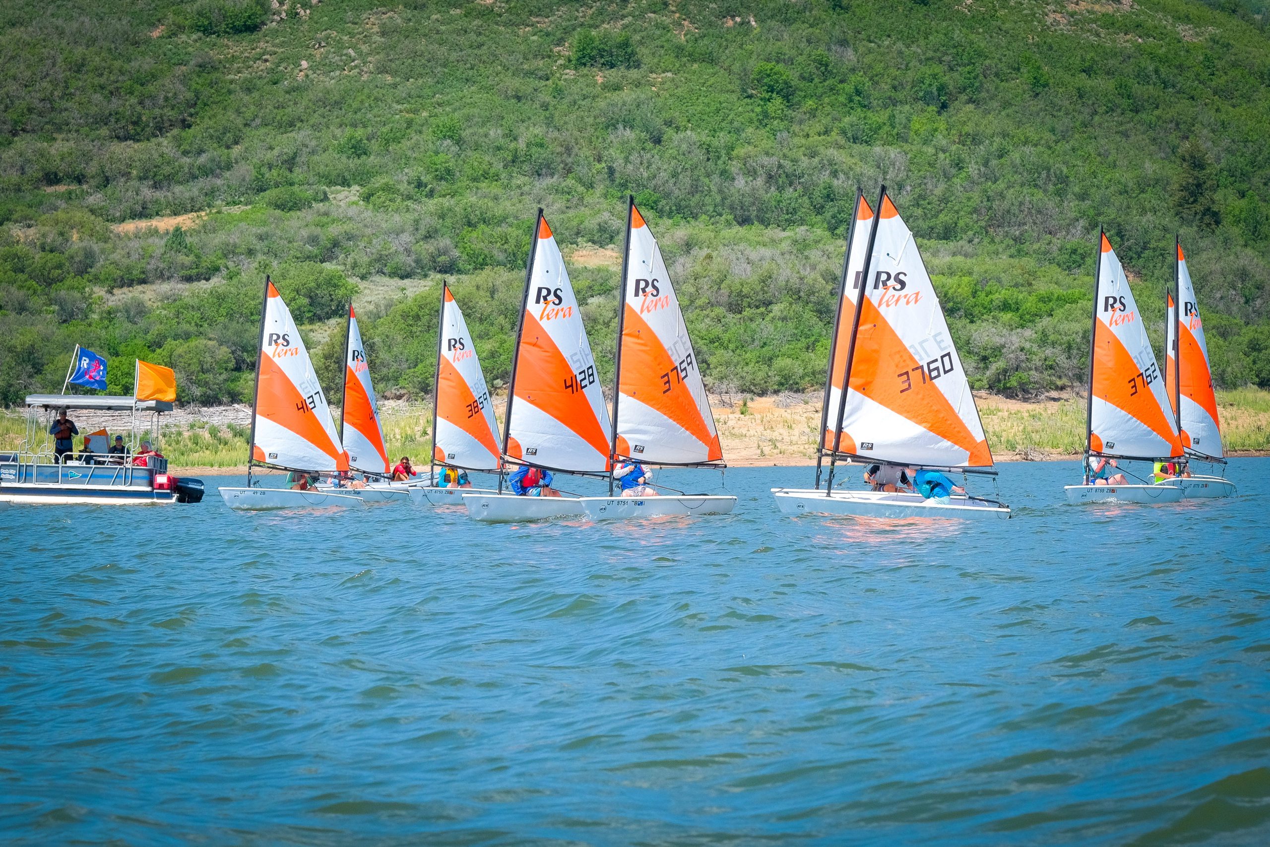 Sail Park City's Inaugural Jr. Regatta, Jordanelle Reservoir