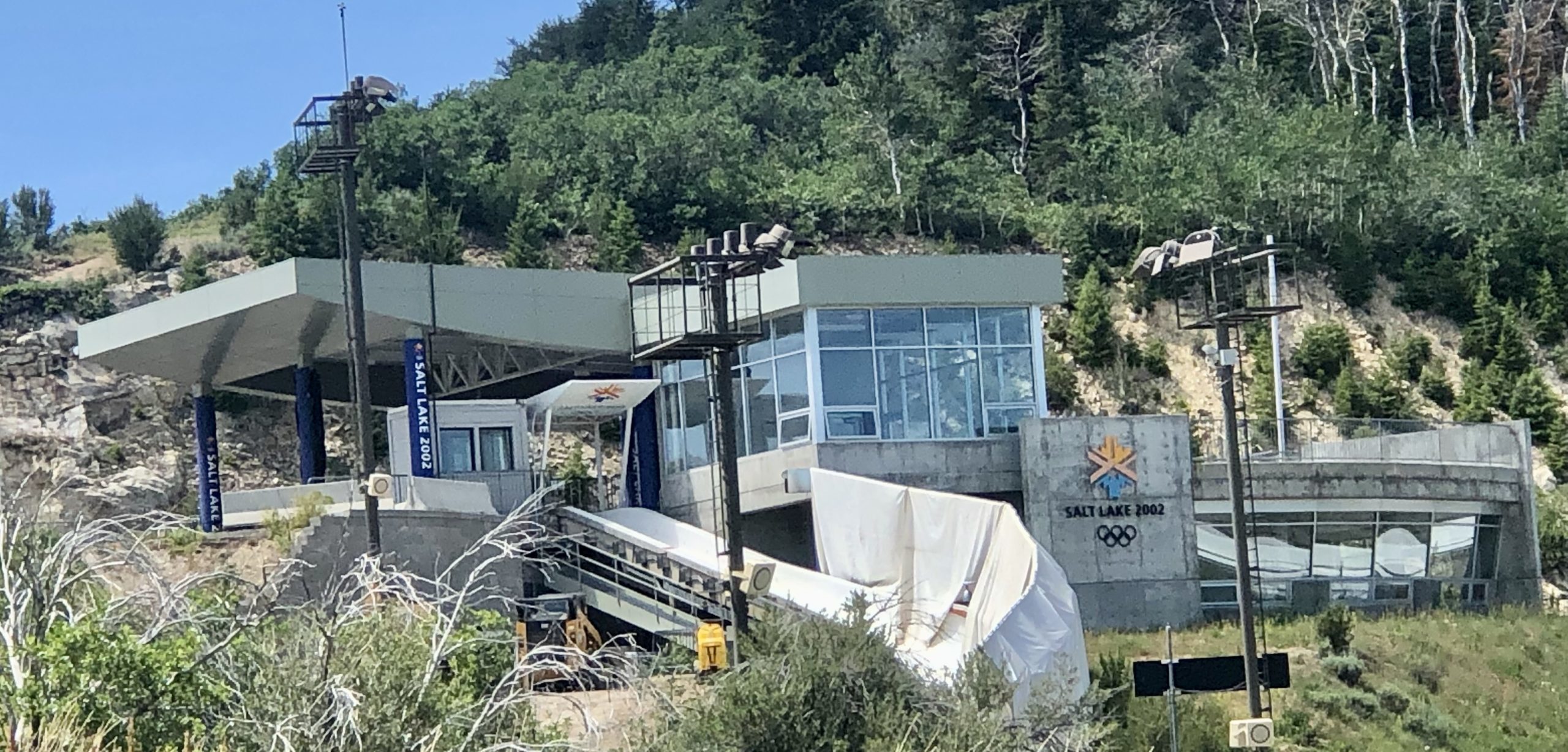 Men's Luge Starthouse at the Utah Olympic Park.