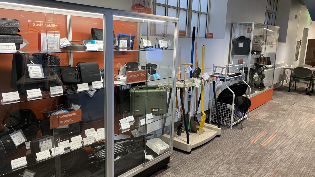 Park City Library rental equipment.