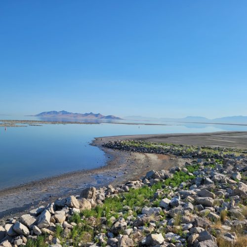 Great Salt Lake hits new historic low - TownLift, Park City News