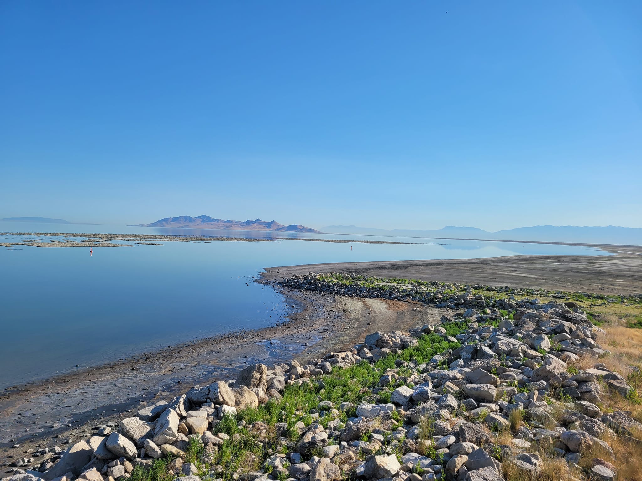 The Great Salt Lake on June 27, 2022.