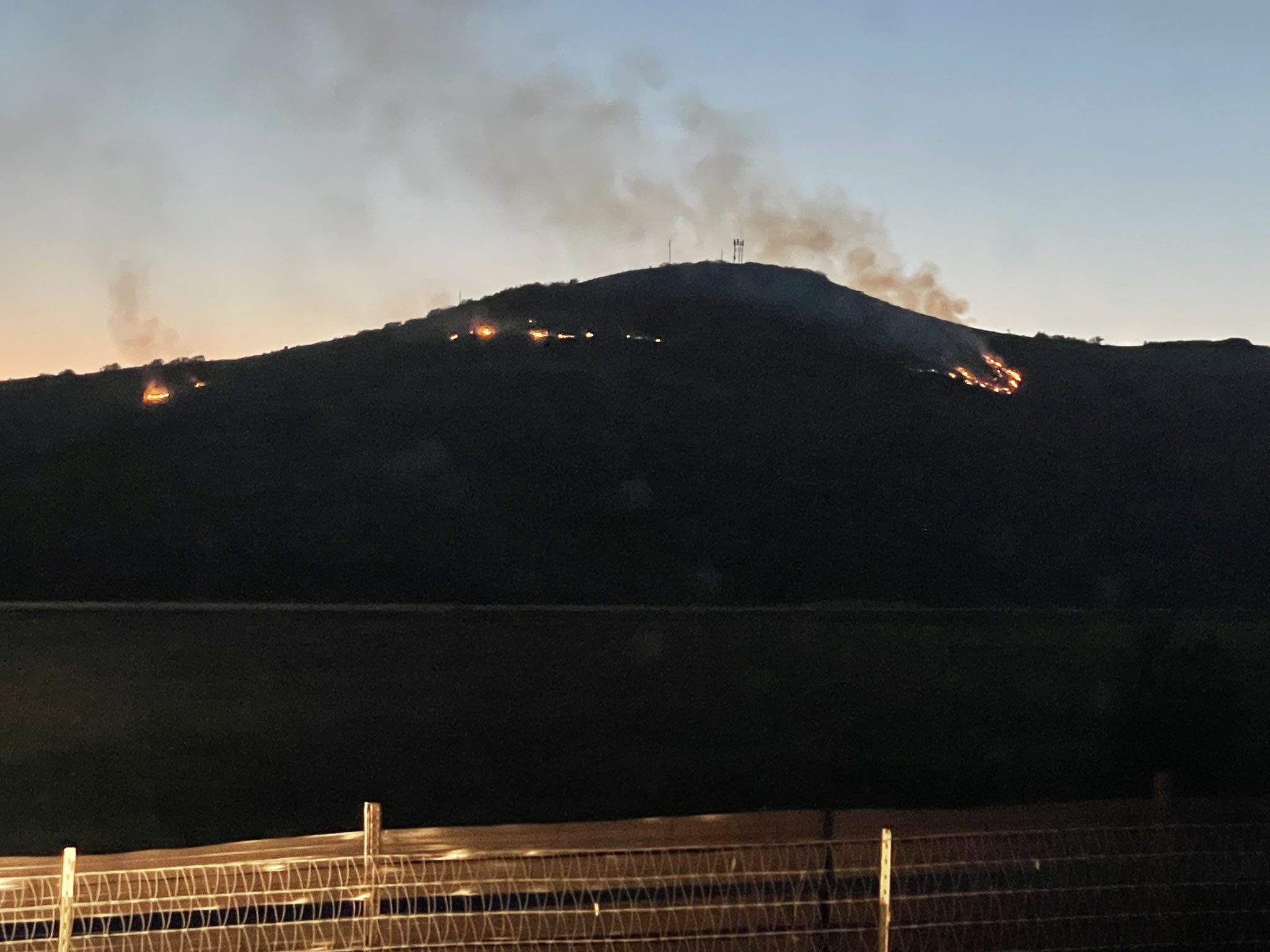 Little Dell Fire in Parleys Canyon