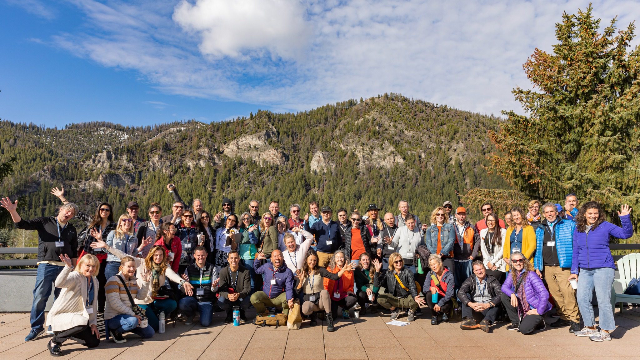 Leadership Park City class members on tour in Idaho in May.