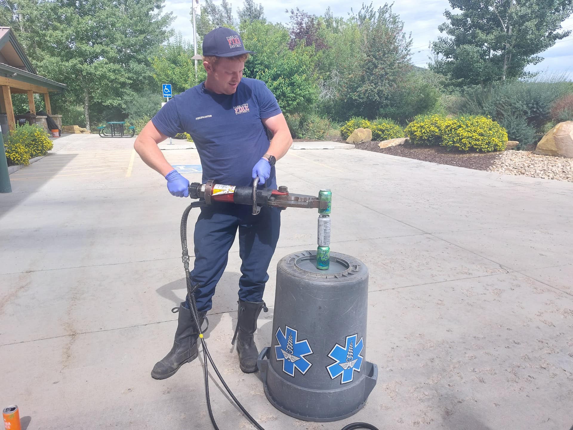 C Platoon training using extraction equipment