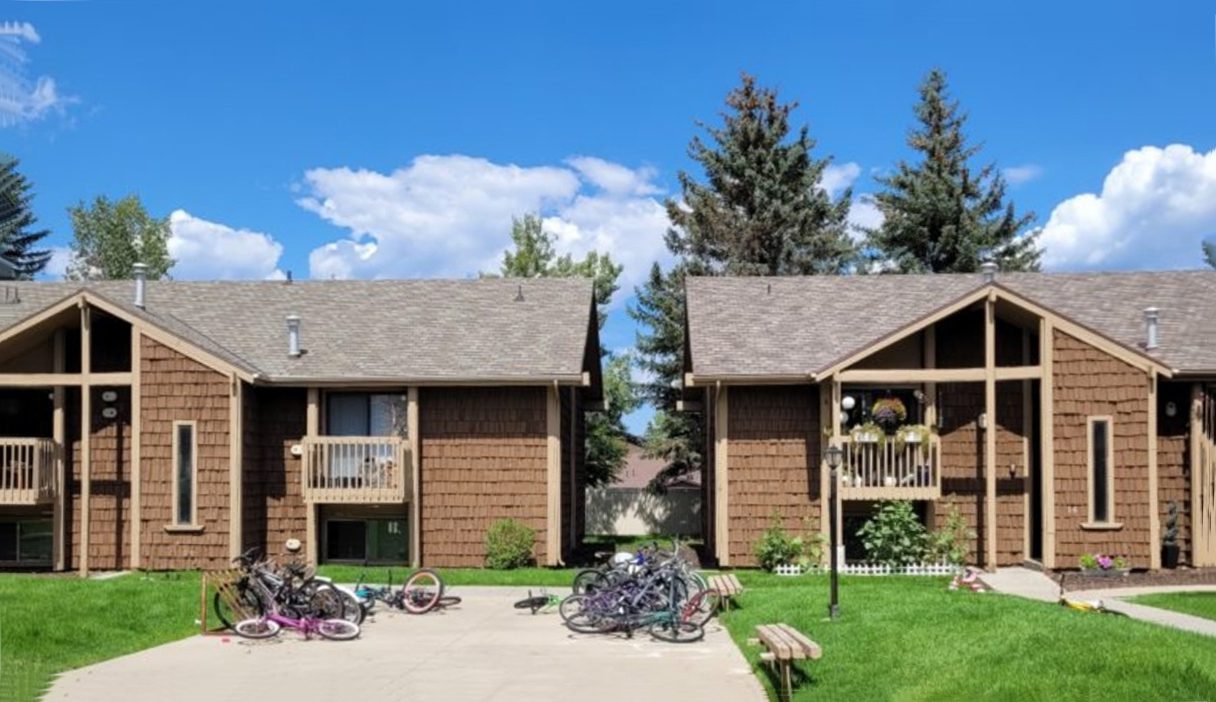 The Holiday Village Apartments in Park City.