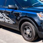 A Summit County Sheriff vehicle.