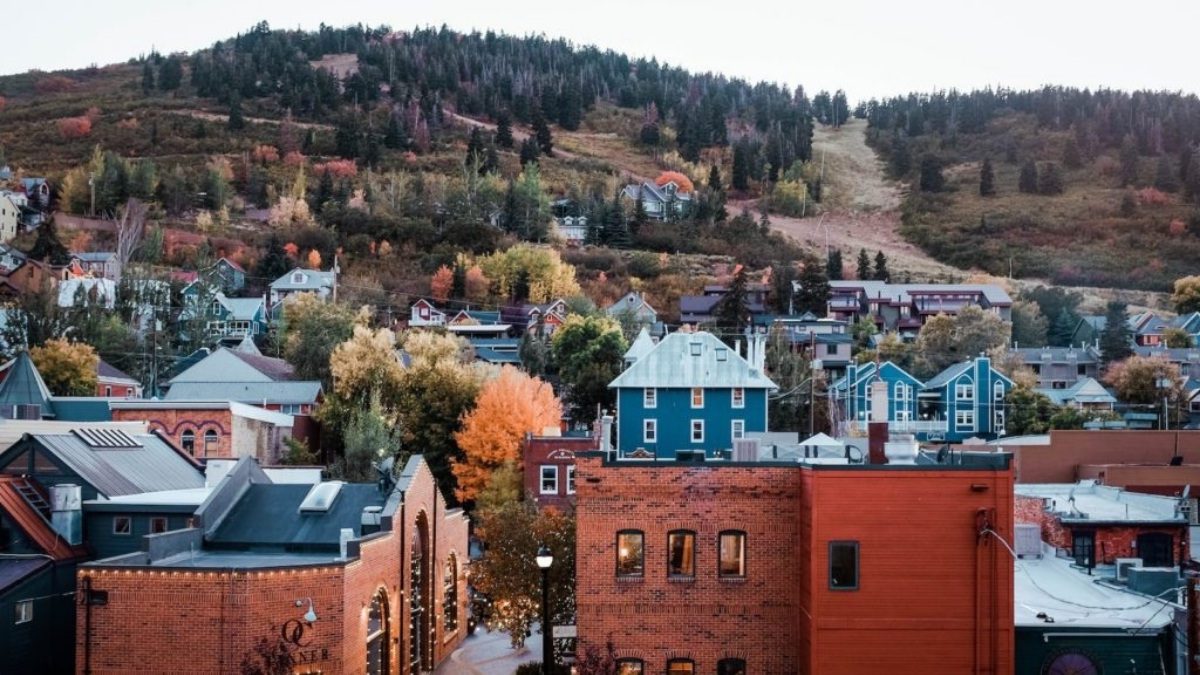 Park City in the fall.