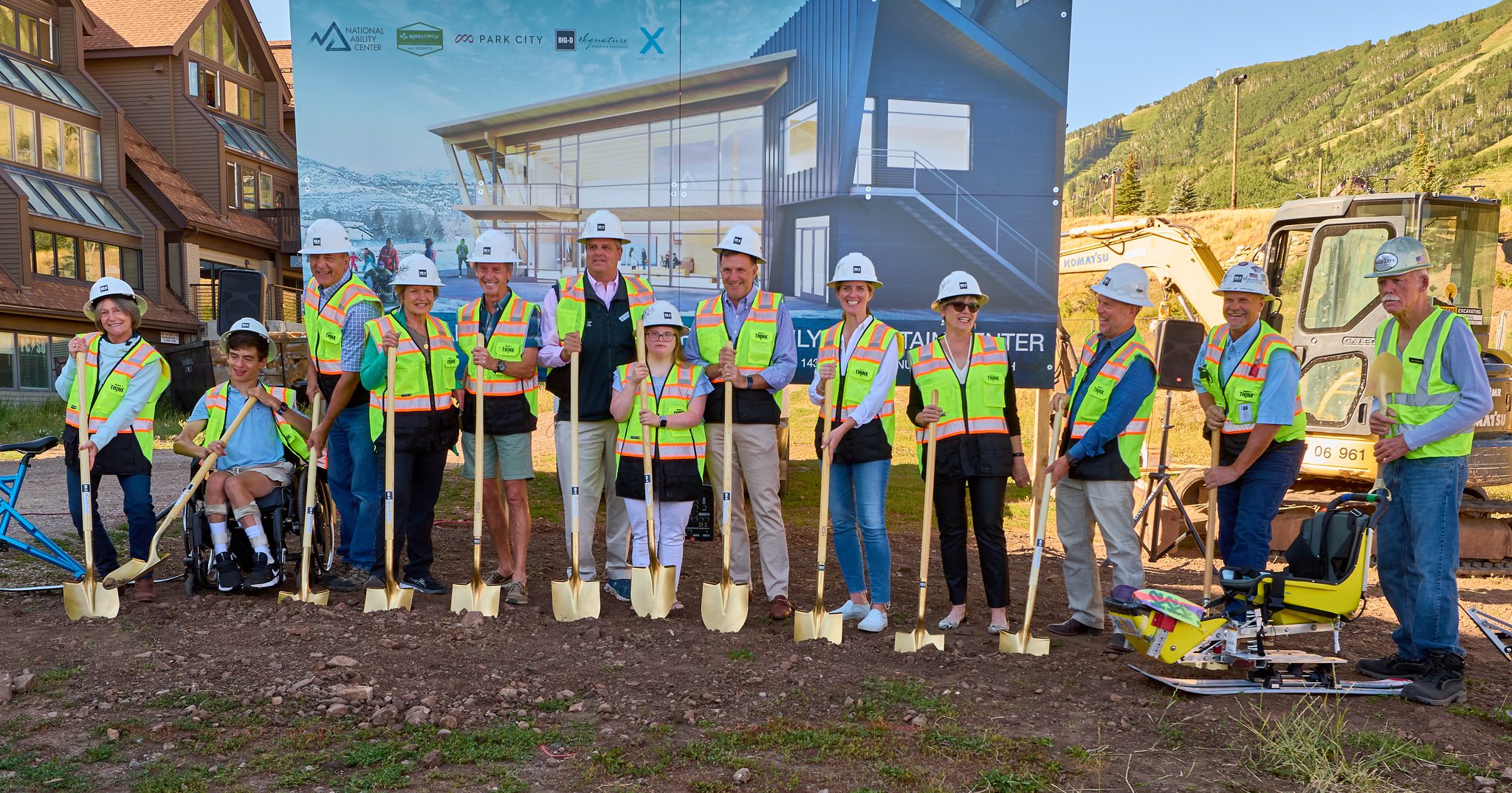 Groundbreaking Event for MaGrath Family Mountain Center