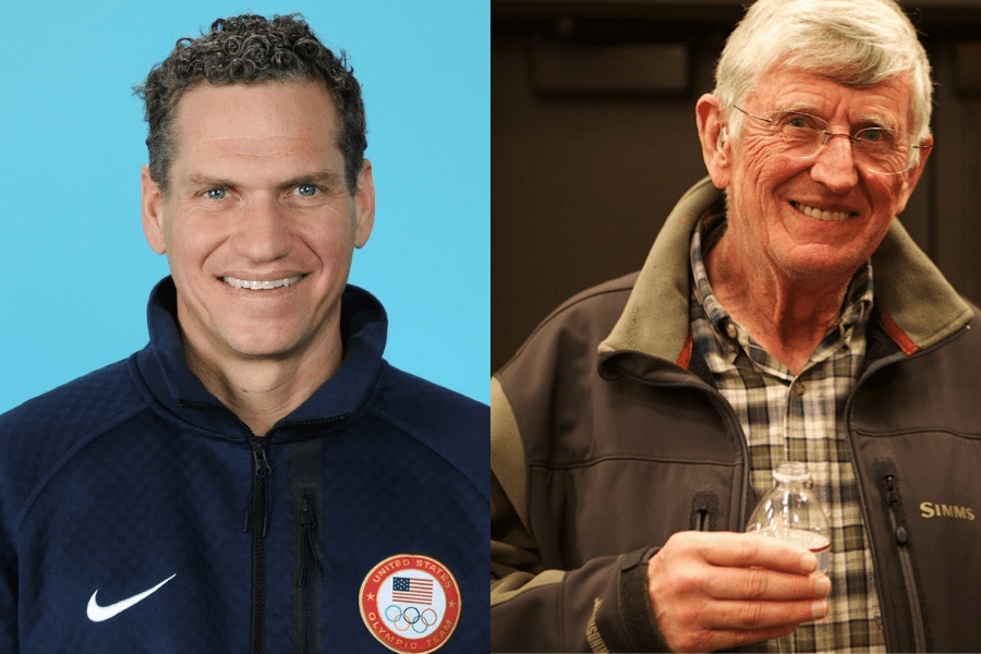Luke Bodensteiner (left) and John Simms (right) will be inducted into the Alf Engen Museum's Intermountain Ski Hall of Fame on August 24.