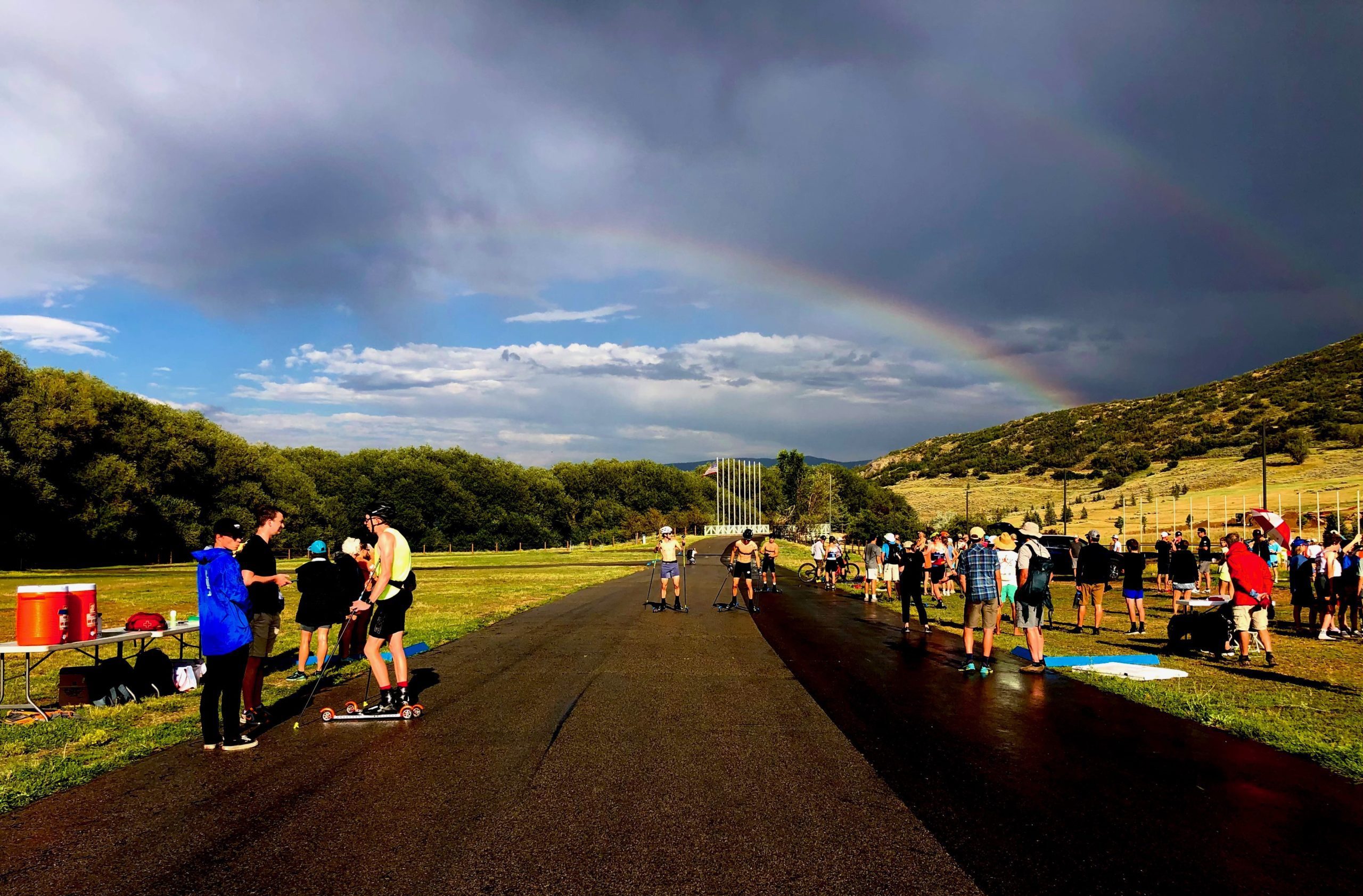 Springer Tournee double rainbow.