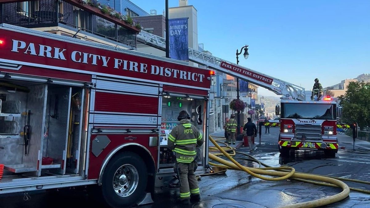 A fire broke out at Grappa on Main Street on Wednesday morning.