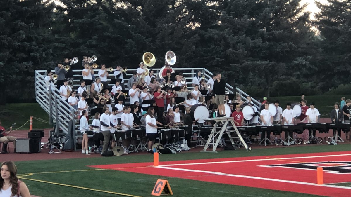 Park City High's marching band. (TownLift file)