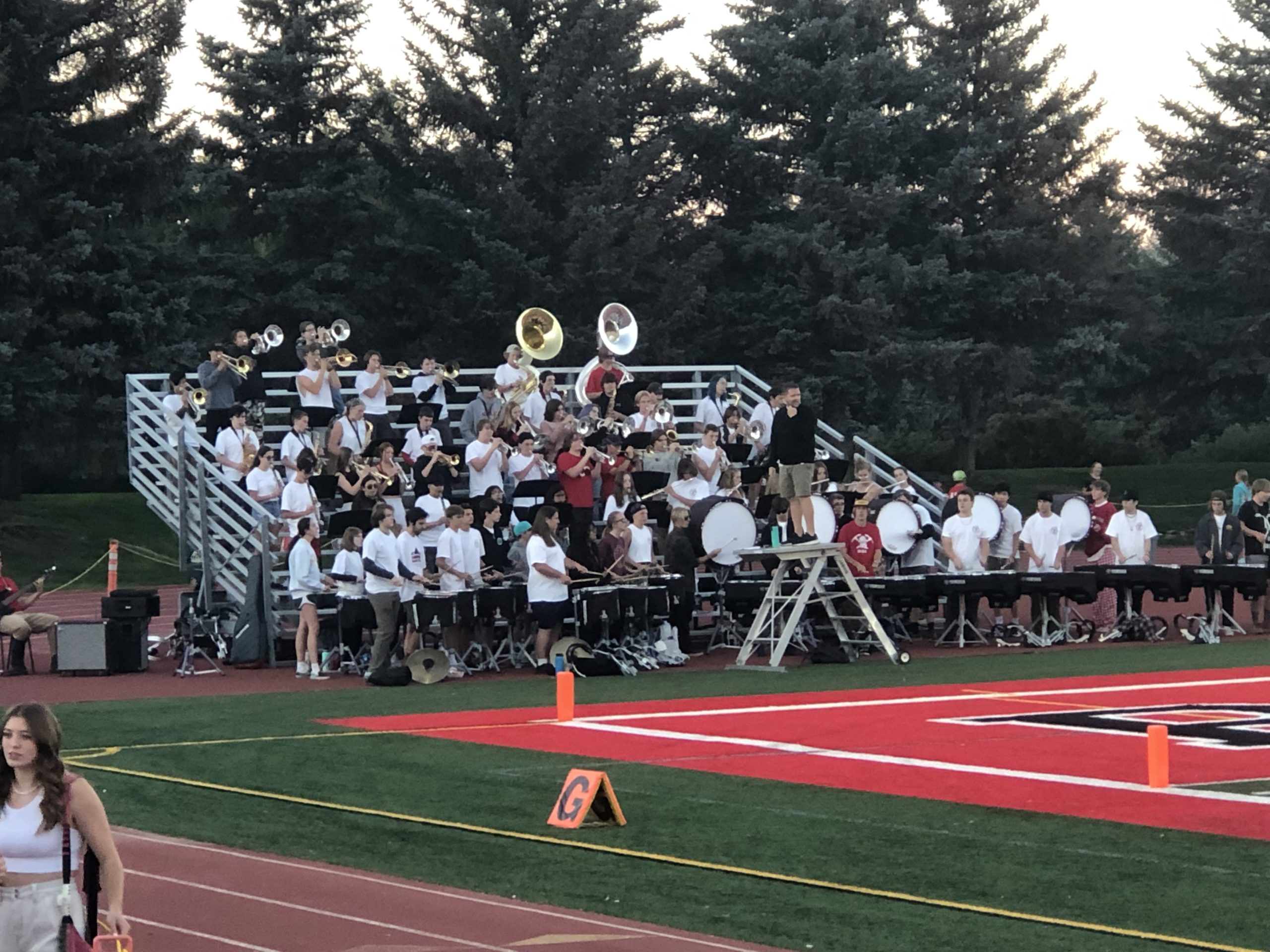 Park City High's marching band. (TownLift file)