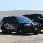 A Summit County Sheriff's Department vehicle.