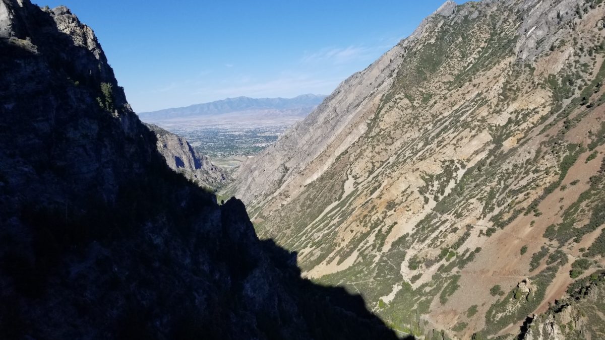 American Fork Canyon in the Wasatch Mountains.