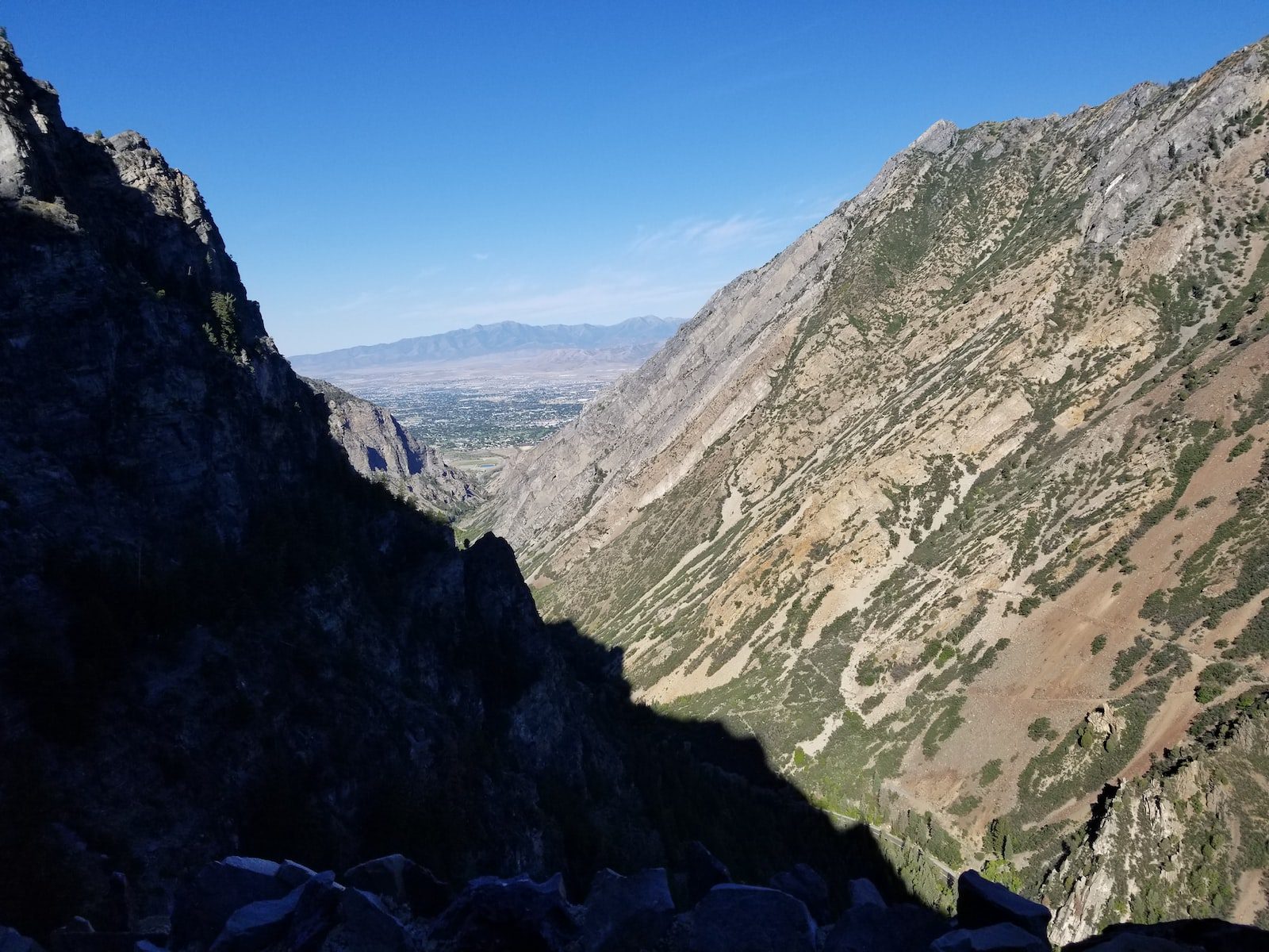 American Fork Canyon in the Wasatch Mountains.