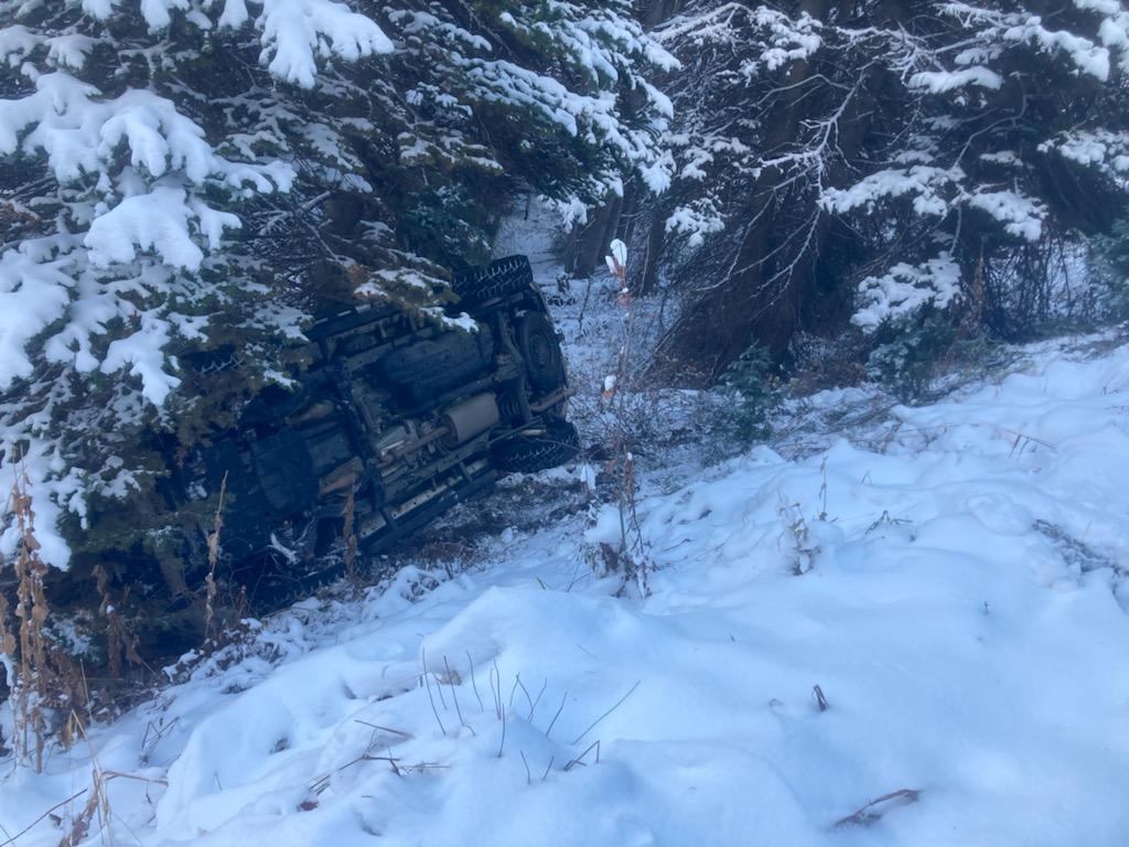 Vehicle rollover in Snake Creek Canyon activates Wasatch S&R and