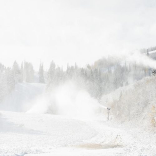It's beginning to look a lot like winter at Park City Mountain Resort