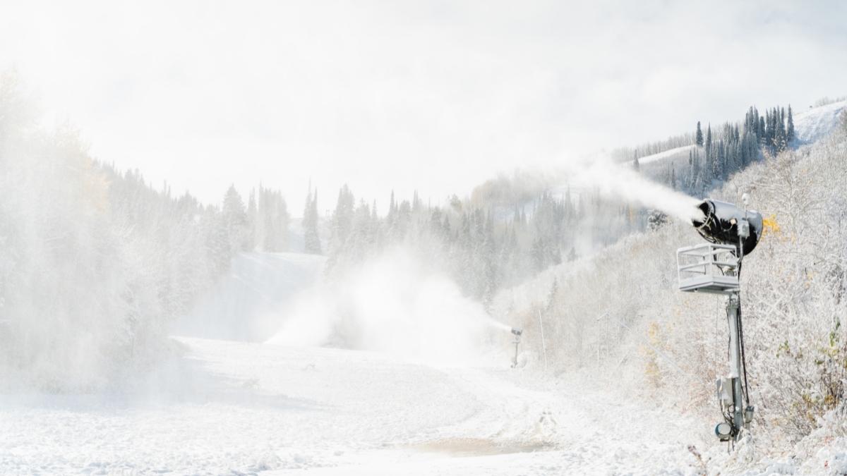 It's beginning to look a lot like winter at Park City Mountain Resort