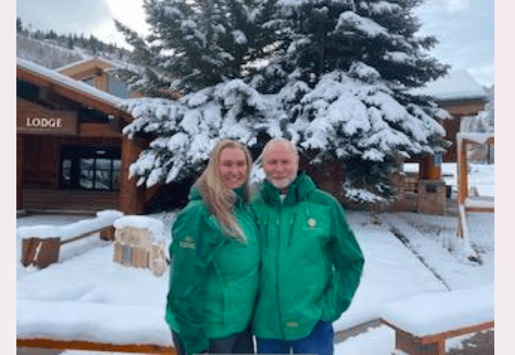 Married couple Shelagh Moore and Michael Whitnall are never-summere-ers who have spent winters in Deer Valley and winters in Australia.