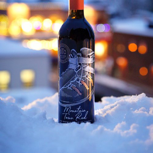 Bottle of Mountain Town Red
