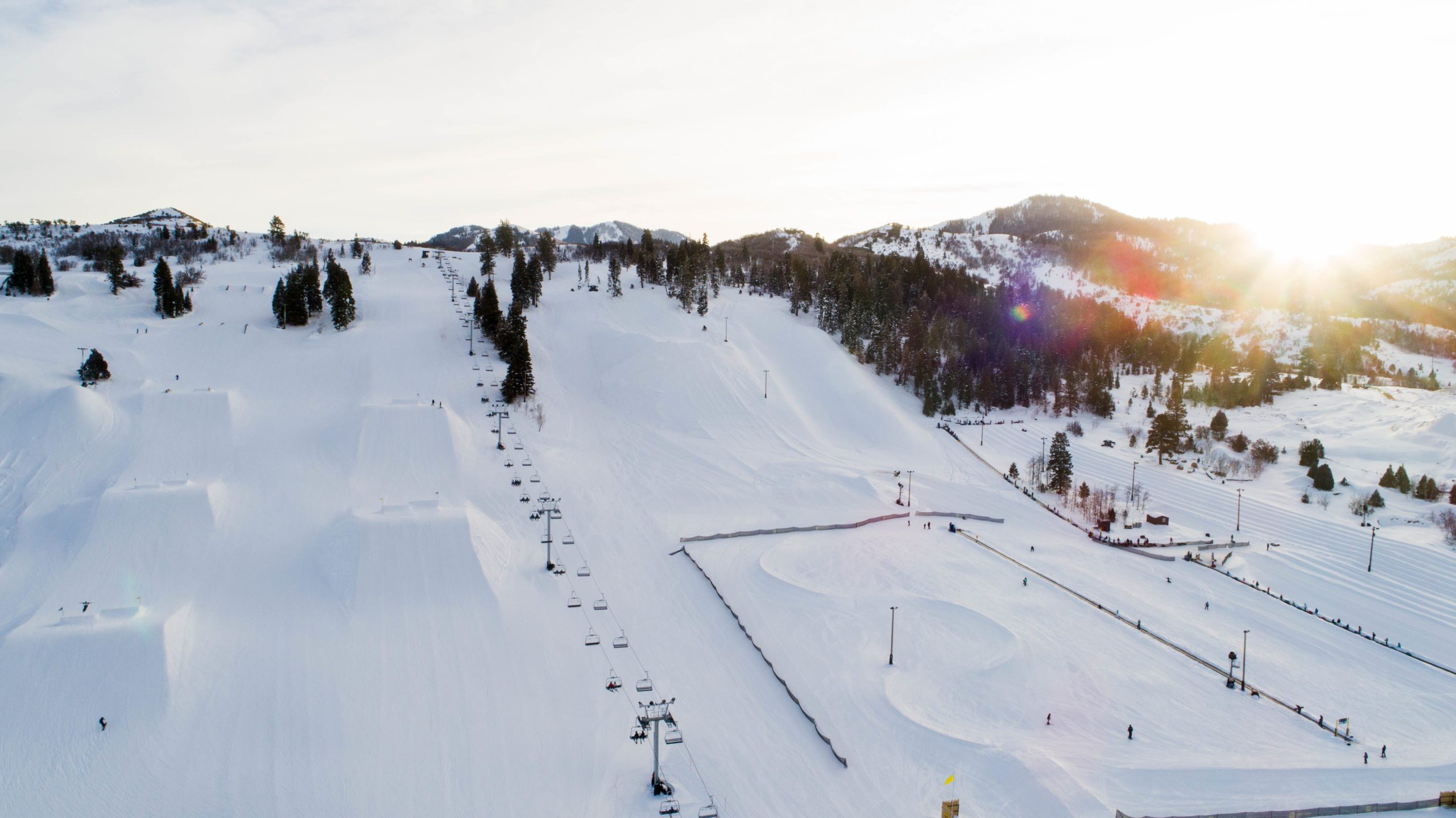 Woodward Park City ski area.