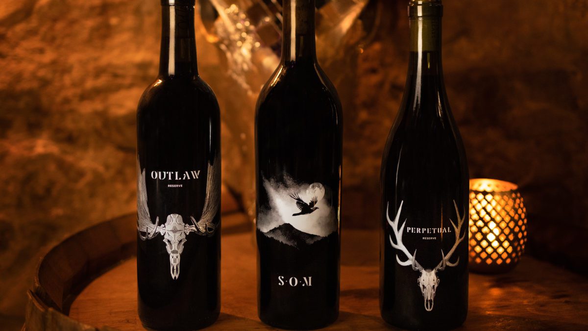 Bottles of Outlaw Reserve, S.O.M. and Perpetual Reserve