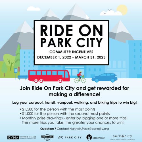 Ride On Park City begins December 1. Image: Park City
