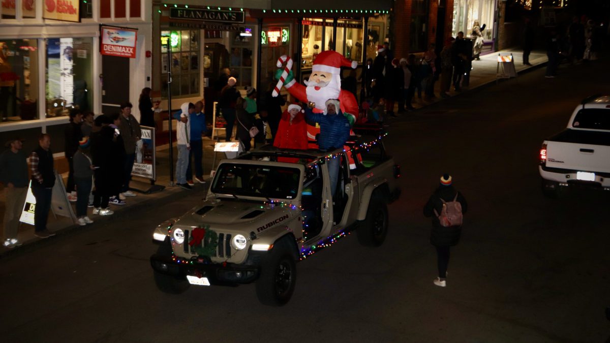 The Electric Light Parade on Saturday, December 3, is a great tradition to do with kids and easy to create your own holiday float!