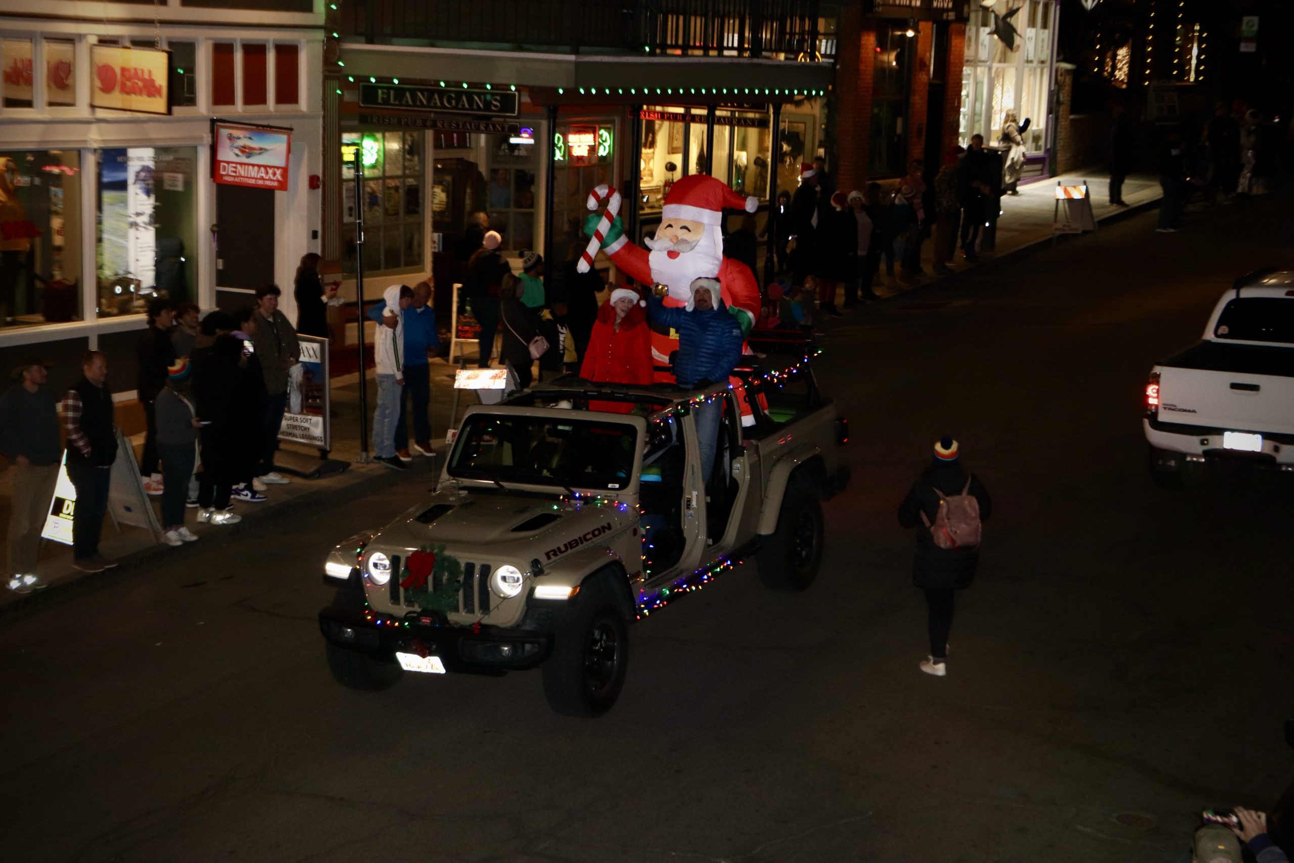 The Electric Light Parade on Saturday, December 3, is a great tradition to do with kids and easy to create your own holiday float!