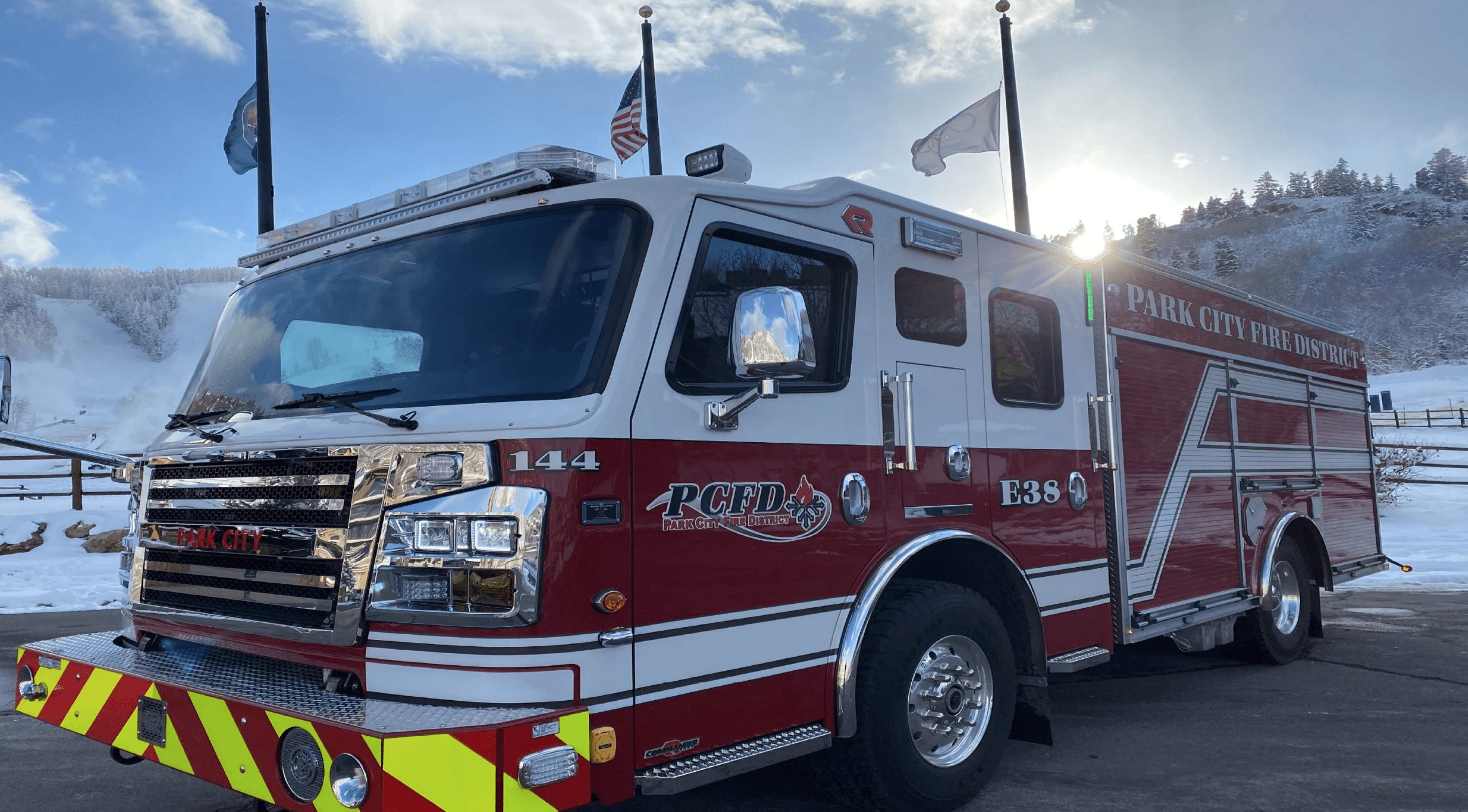 Park City Fire fighters will be on hand with their truck at the Summit County Library's Story Time In The Park.