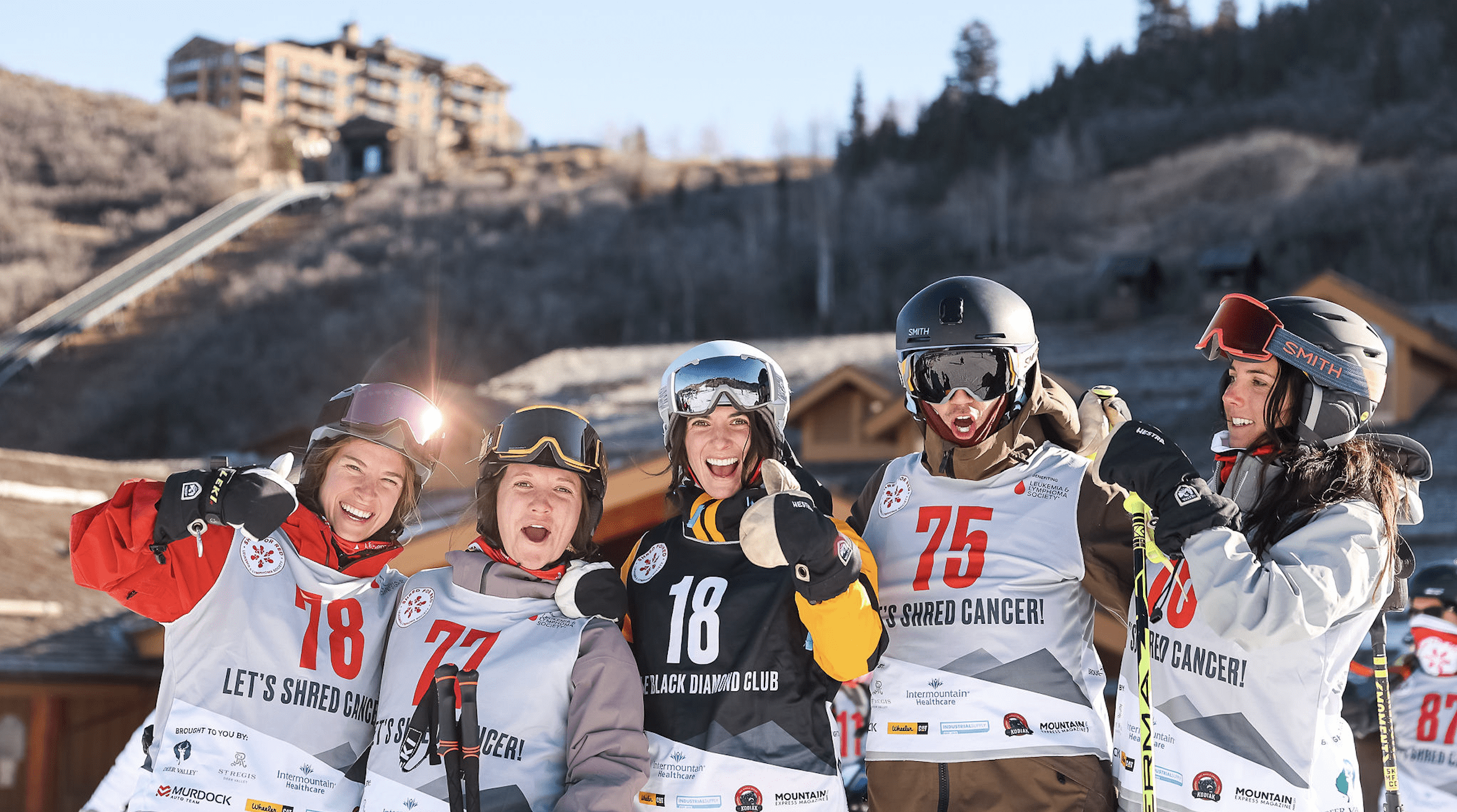 Participants of last years Shred for Red at Deer Valley/St. Regis.