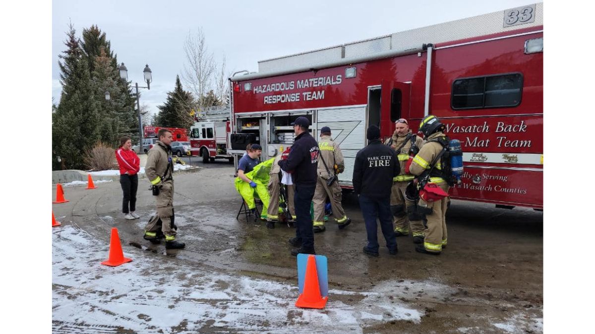 PCFD responded to reports of a chemical spill on Saturday.