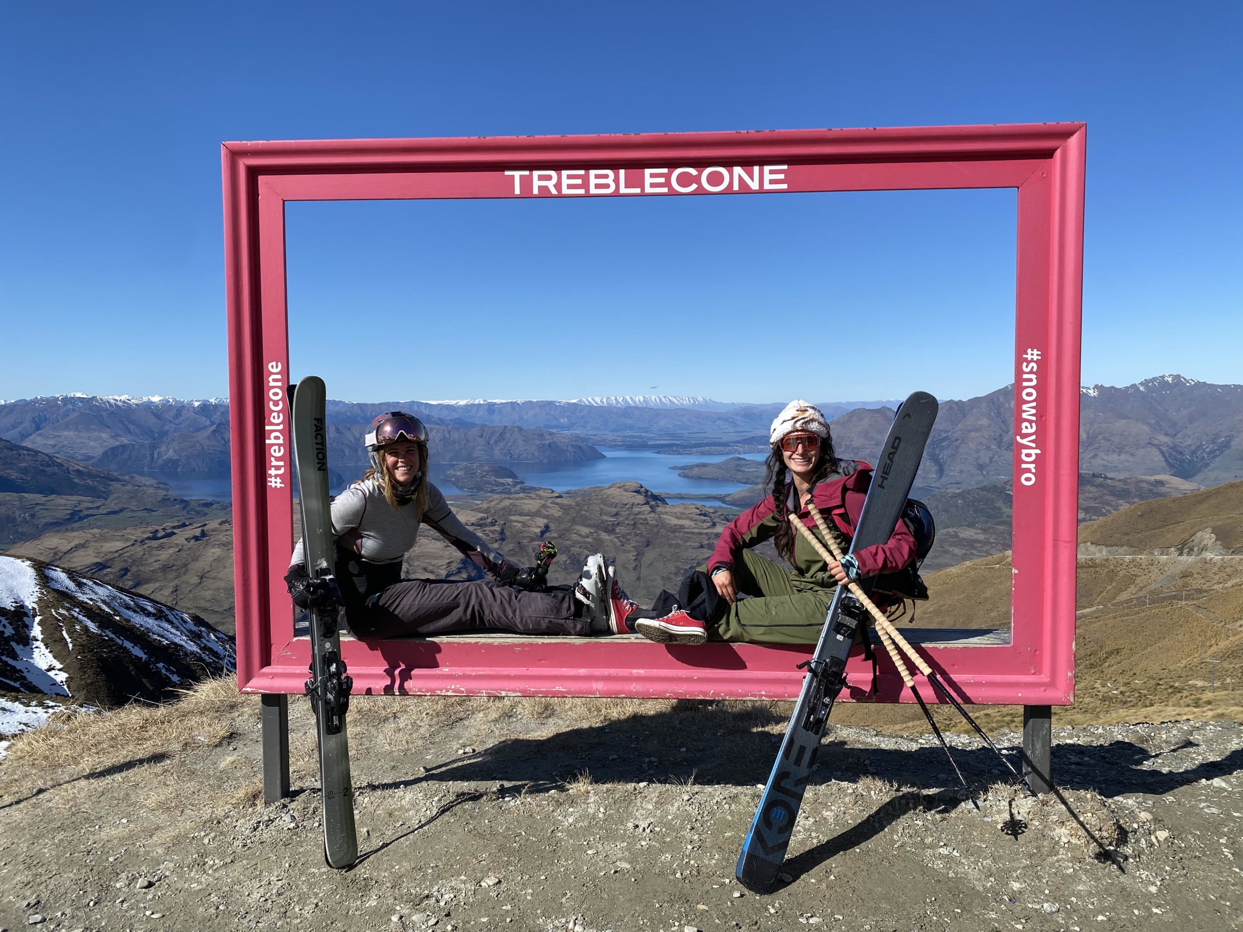 Julieana Rusnak, right, works, lives, and plays all around Utah to support her year-round adventuring and filmmaking.