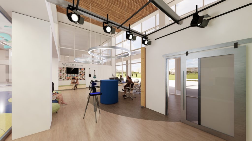Rendering of the Seacrest Studio. Image: Intermountain Primary Children's Hospital