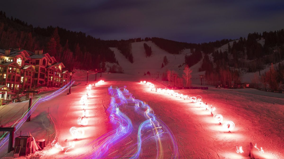 See Deer Valley's synchronized skiers at Dec. 30 Torchlight Parade