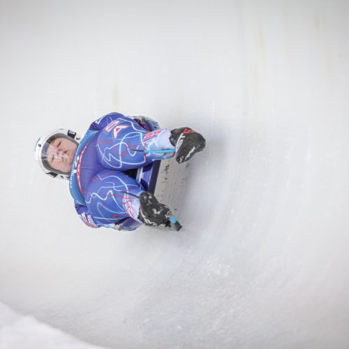 Ashley Farquharson at the Park city World Cup