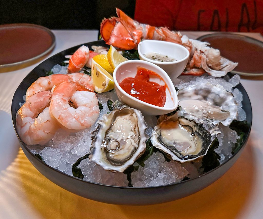 The Park City Seafood Tower.