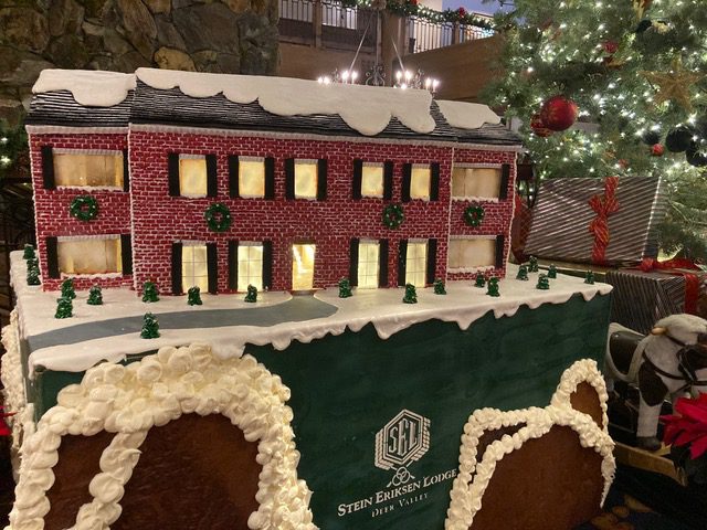 Visit the Home Alone house, the Wet Bandits, and Kevin McAllister's battle plan in gingerbread form at the Stein Eriksen Lodge this holiday season.